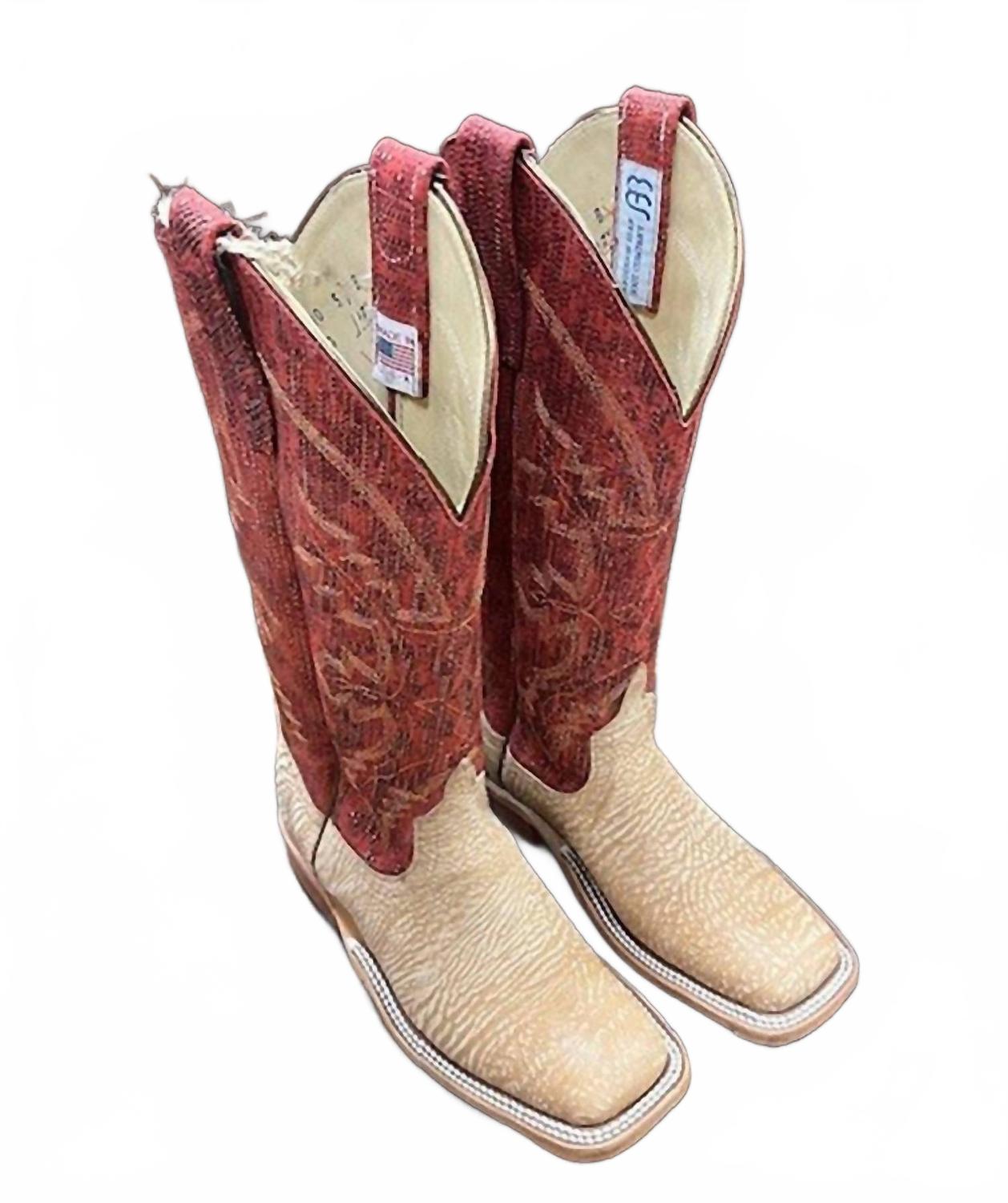 Женские ботинки Agentina в цвете "тан/красный" Anderson Bean Boots