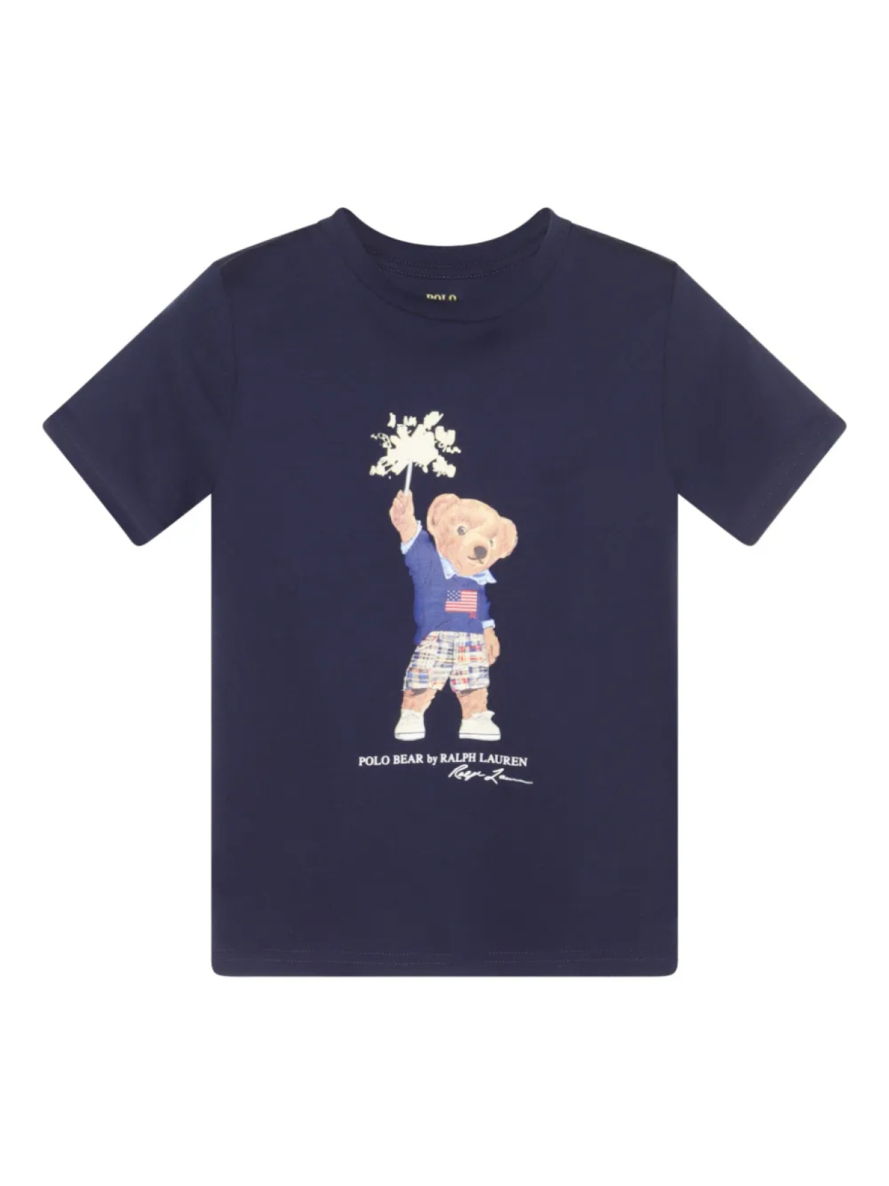 

Футболка Polo Bear с принтом POLO RALPH LAUREN KIDS, синий