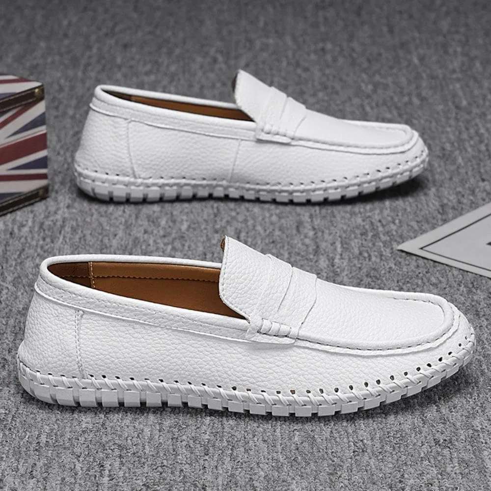 Мокасины мужские Asifn Loafers, белый — фото 3