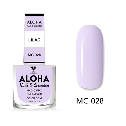 

Лак для ногтей Magic Pro 15 мл - Mg 028 / Сиреневый Aloha Nails & Cosmetics
