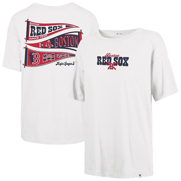 

Женская футболка '47 Sand Boston Red Sox Bow & Banner Sadie 47 Brand