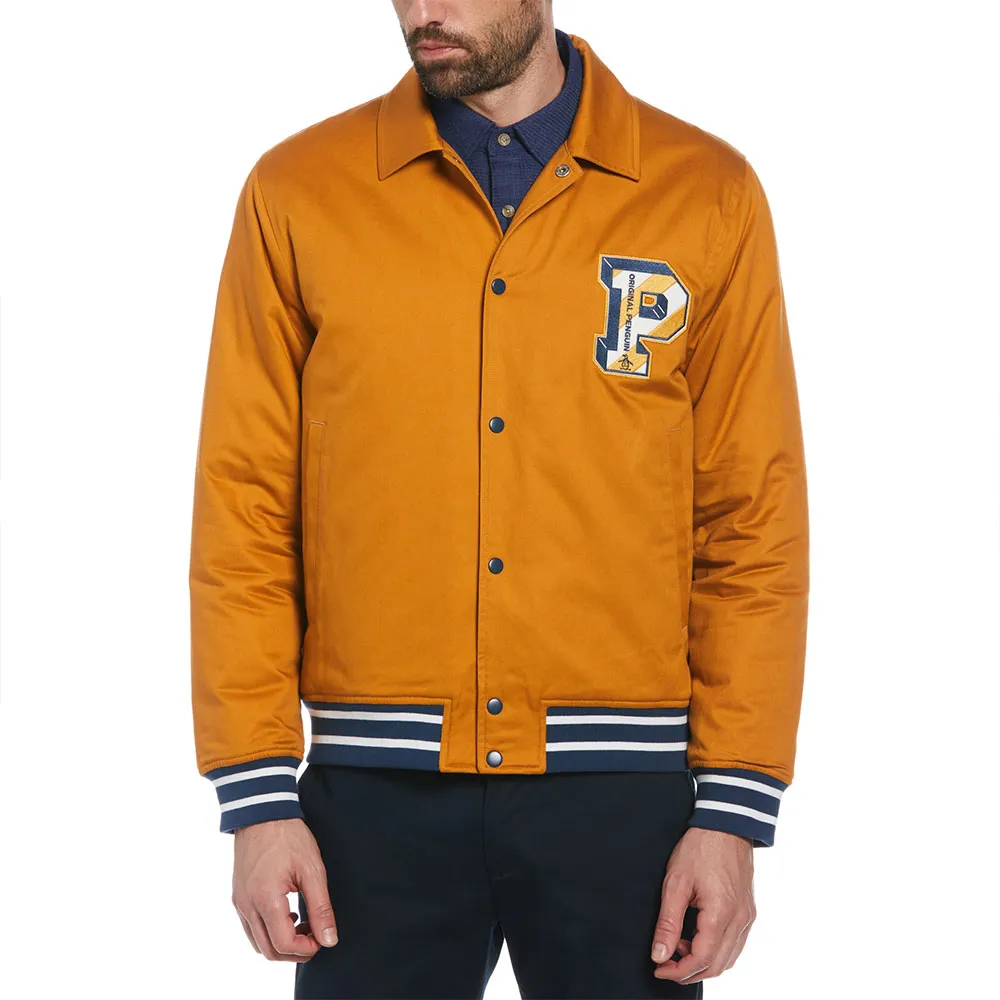 

Куртка Original Penguin Twill Logo Souvenir, коричневый