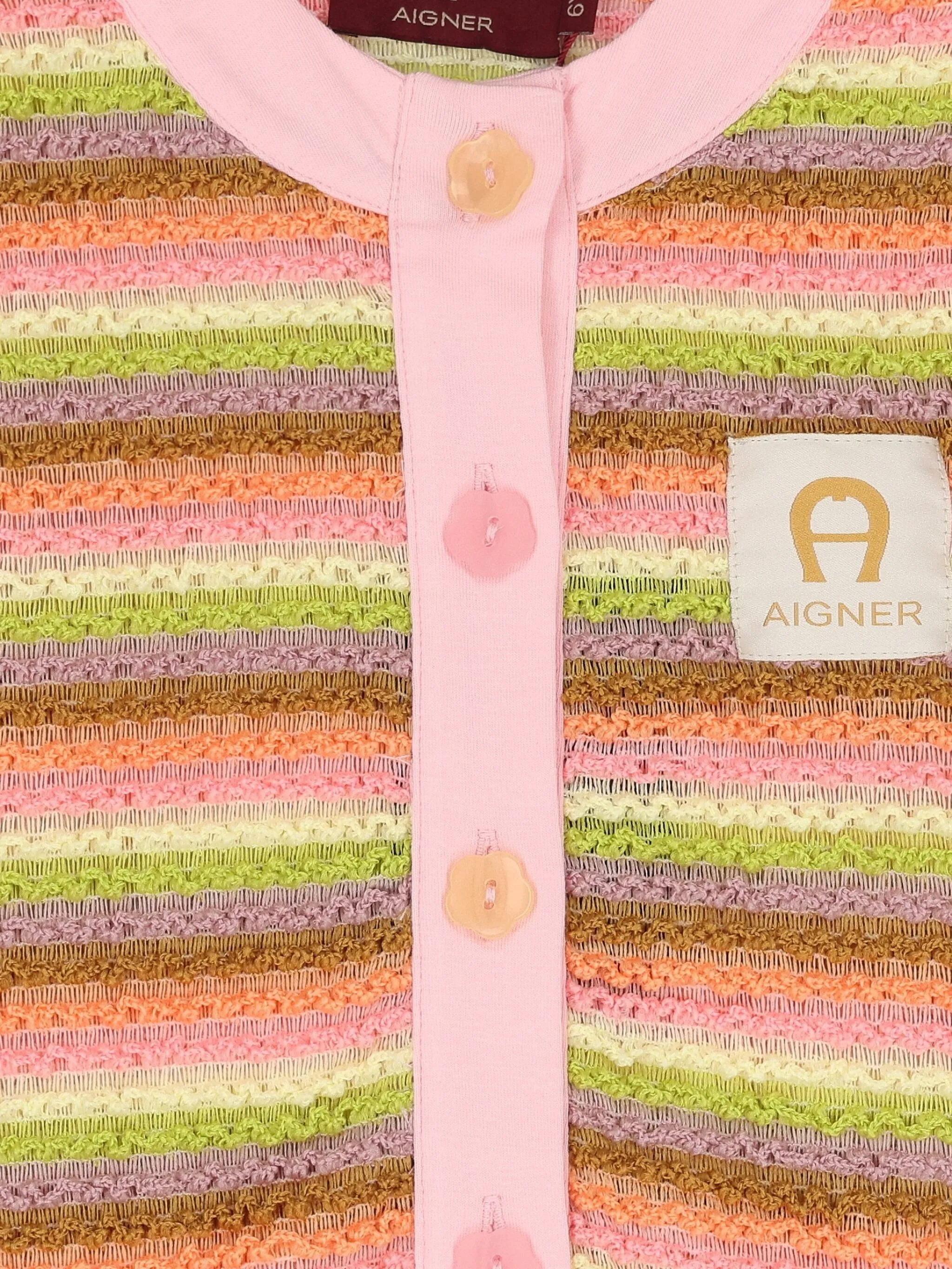 Топ в технике кроше Aigner Kids, розовый — фото 3