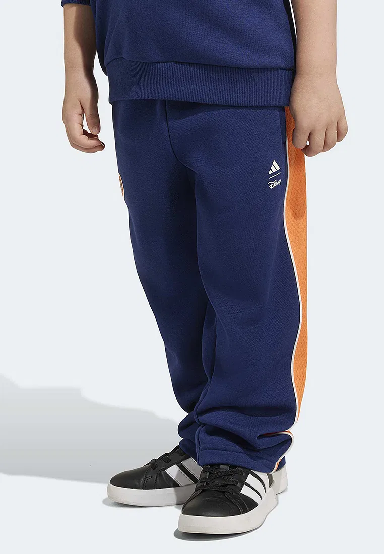 Детские брюки, Mickey Mouse, ADIDAS, Disney, белый/темно-синий/оранжевый — фото 2