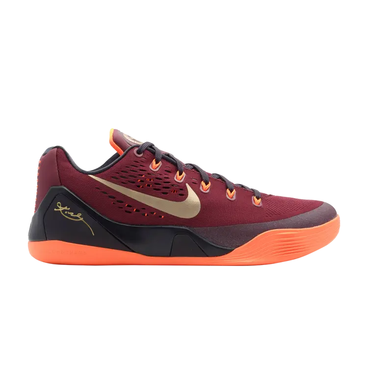 

Кроссовки Nike Kobe 9 EM 'Deep Garnet', красный, Красный;черный, Кроссовки Nike Kobe 9 EM 'Deep Garnet', красный