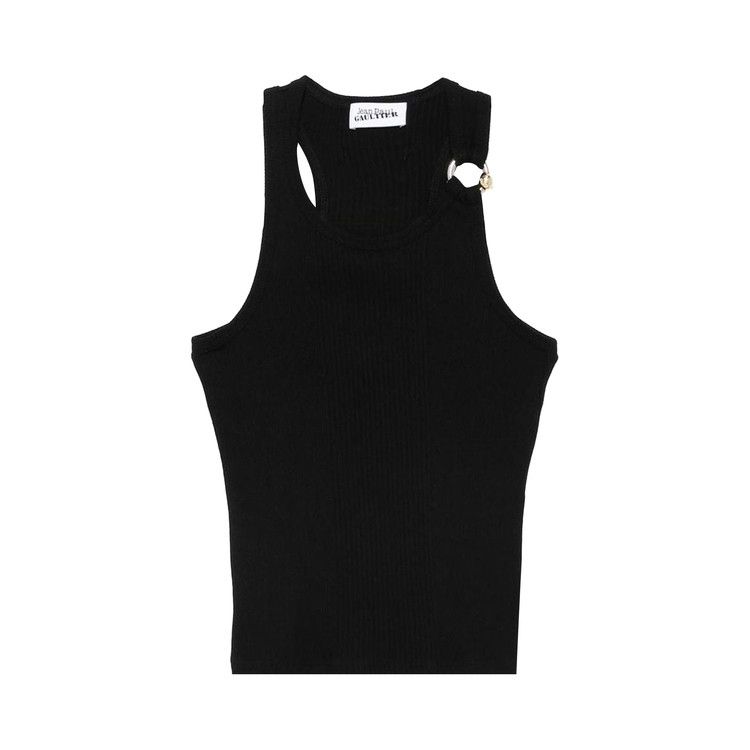 

Топ Jean Paul Gaultier Piercing Tank Top, Black