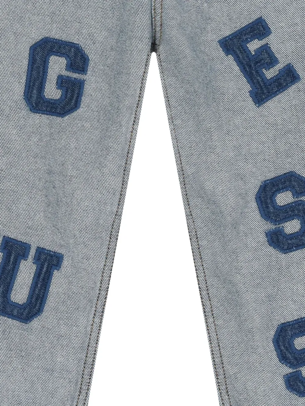 Джинсы с карманами на петлях для ремня Guess Kids, синий — фото 3