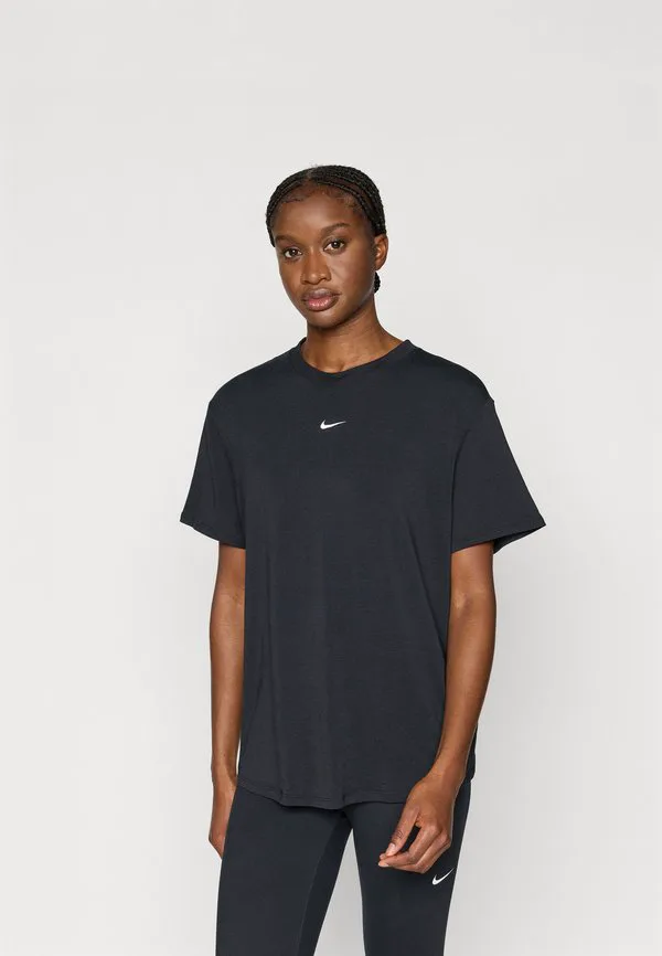 Одна свободная спортивная футболка Nike Performance, Black/White