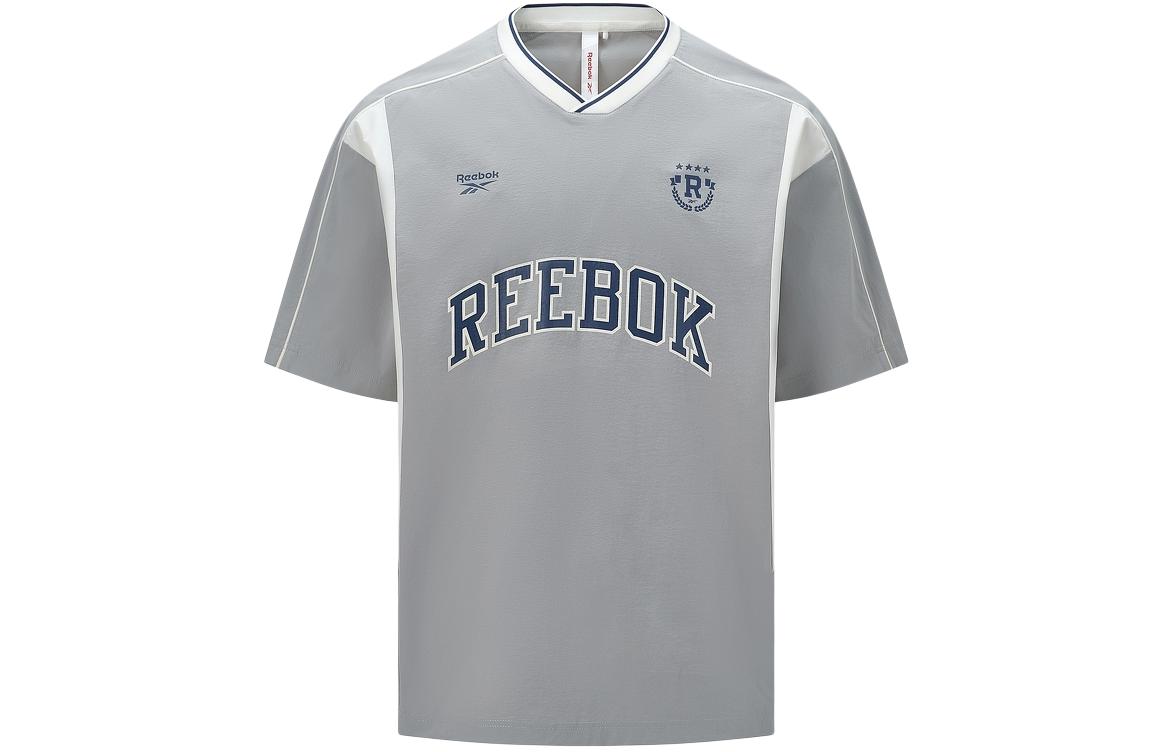 

Футболка унисекс светло-серая Reebok, светло-серый