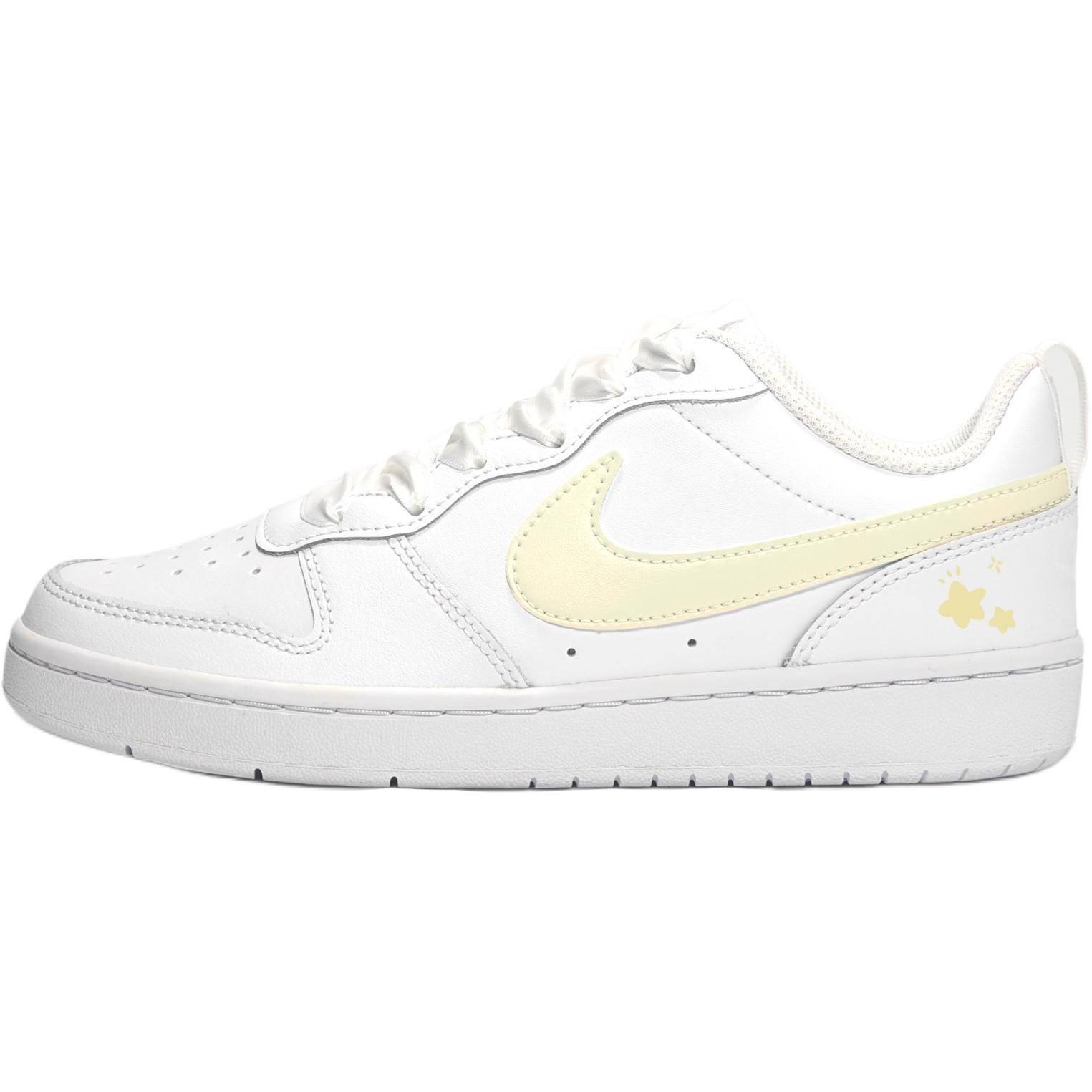 

Детские скейтерские кроссовки Court Borough для младших школьников Nike, белый