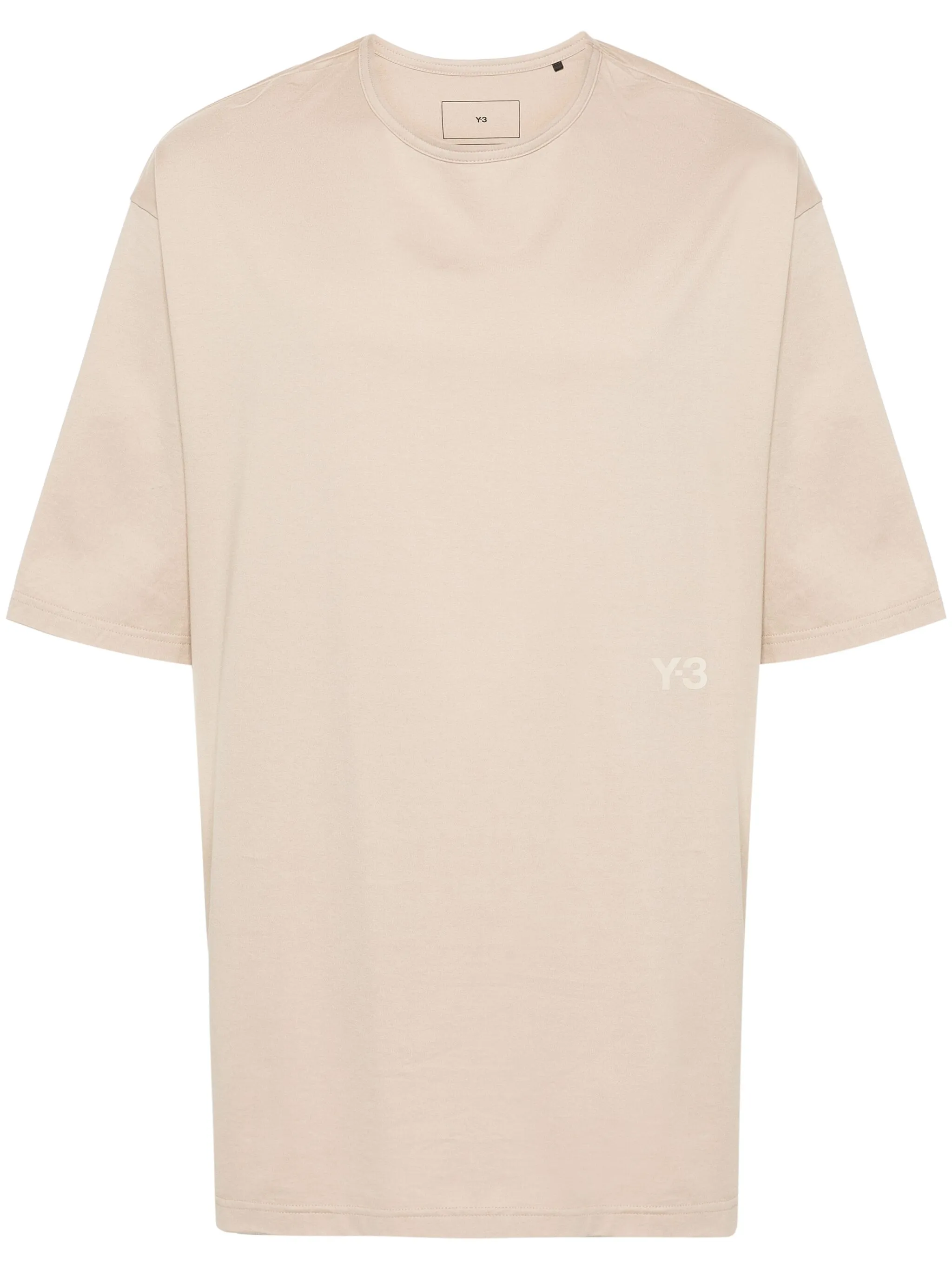 

Футболка с логотипом Y-3, коричневый