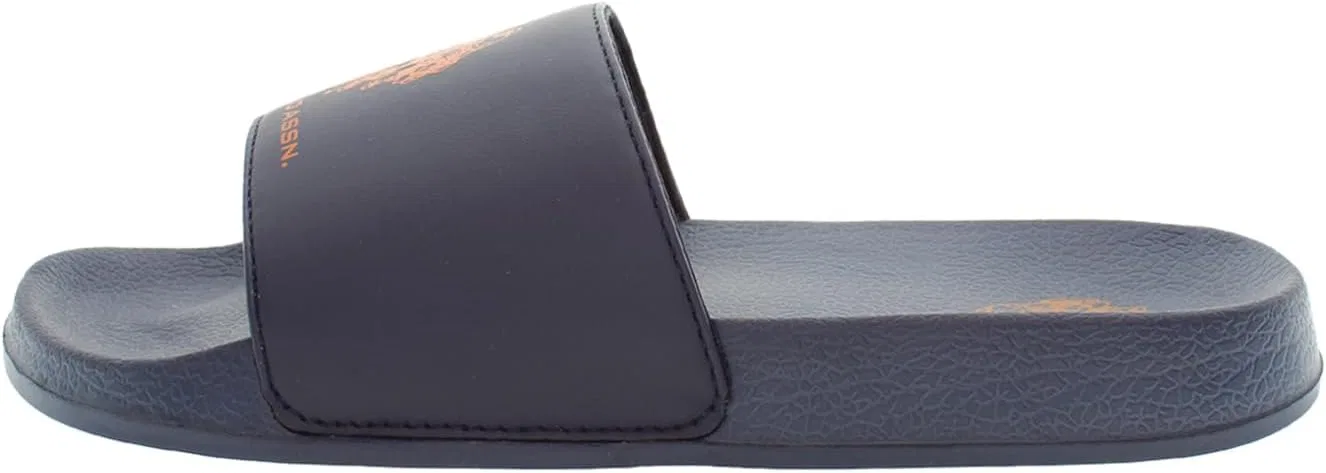 Мужские синтетические тапочки US Polo Assn. SKYE003M/5Y1 U.S. Polo Assn., Navy Blue Orange
