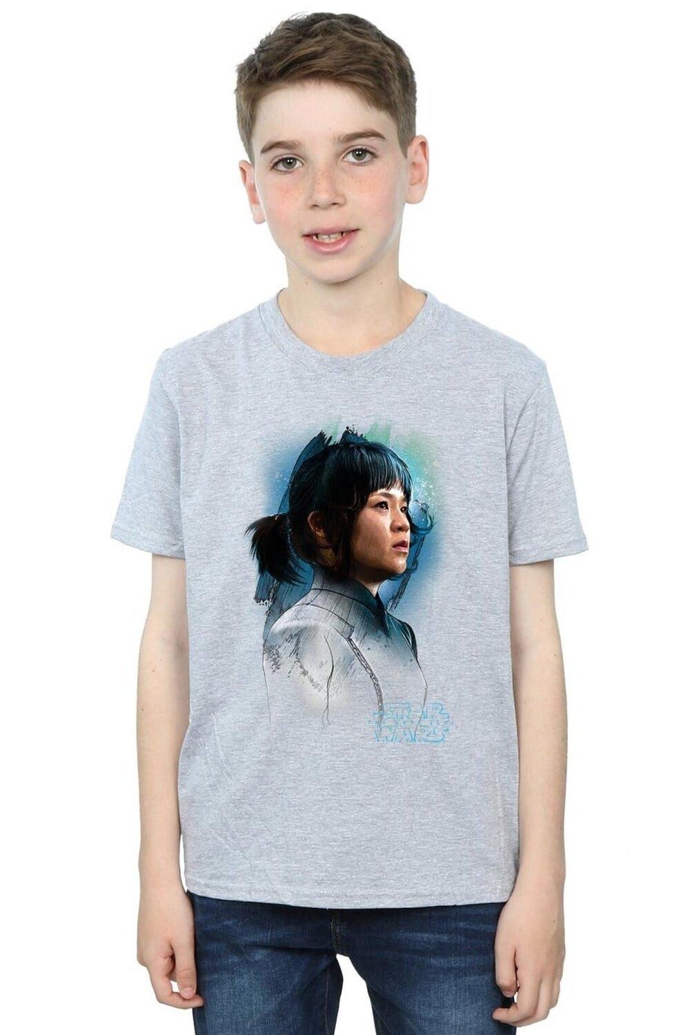 

Матовая футболка The Last Jedi Rose Tico Star Wars, серый
