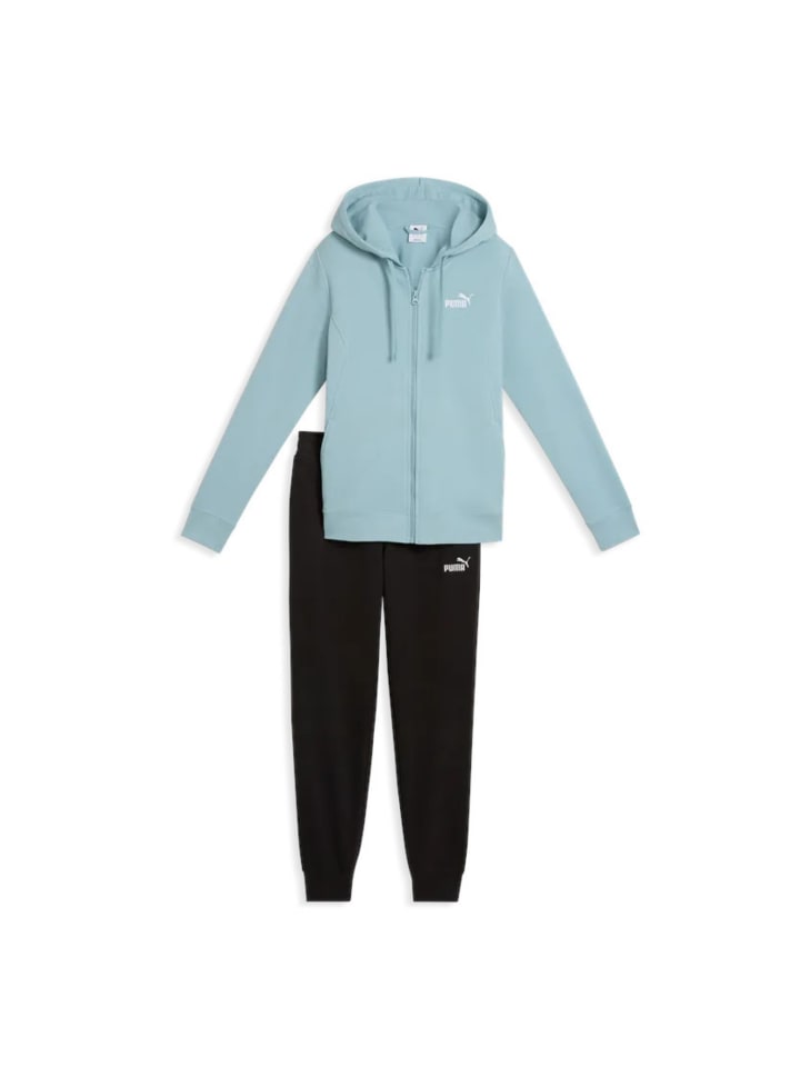 

Puma Хлопковая толстовка с капюшоном, цвет «Морская пена»