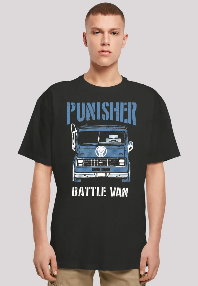 

F4NT4STIC Футболка "Marvel Punisher Battle Van II", премиум качество, черный