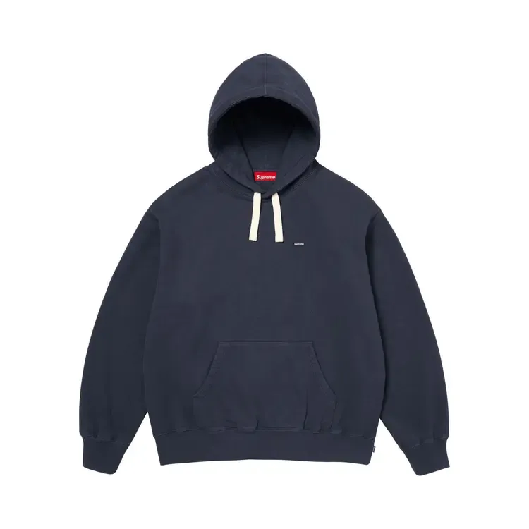 Толстовка Supreme Small Box Drawcord Hooded Sweatshirt 'Navy'
