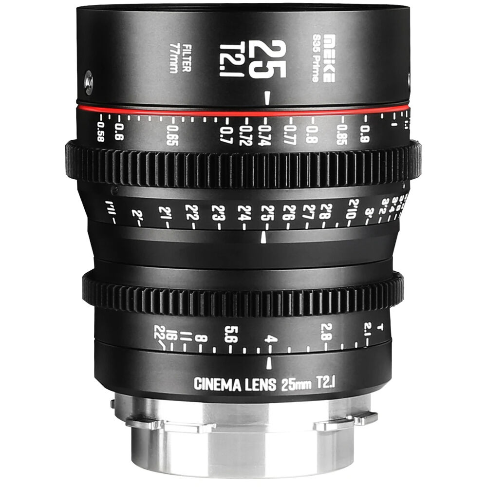 

Кинообъектив Meike 25 мм T2.1 Super35 Prime Cine (крепление EF)