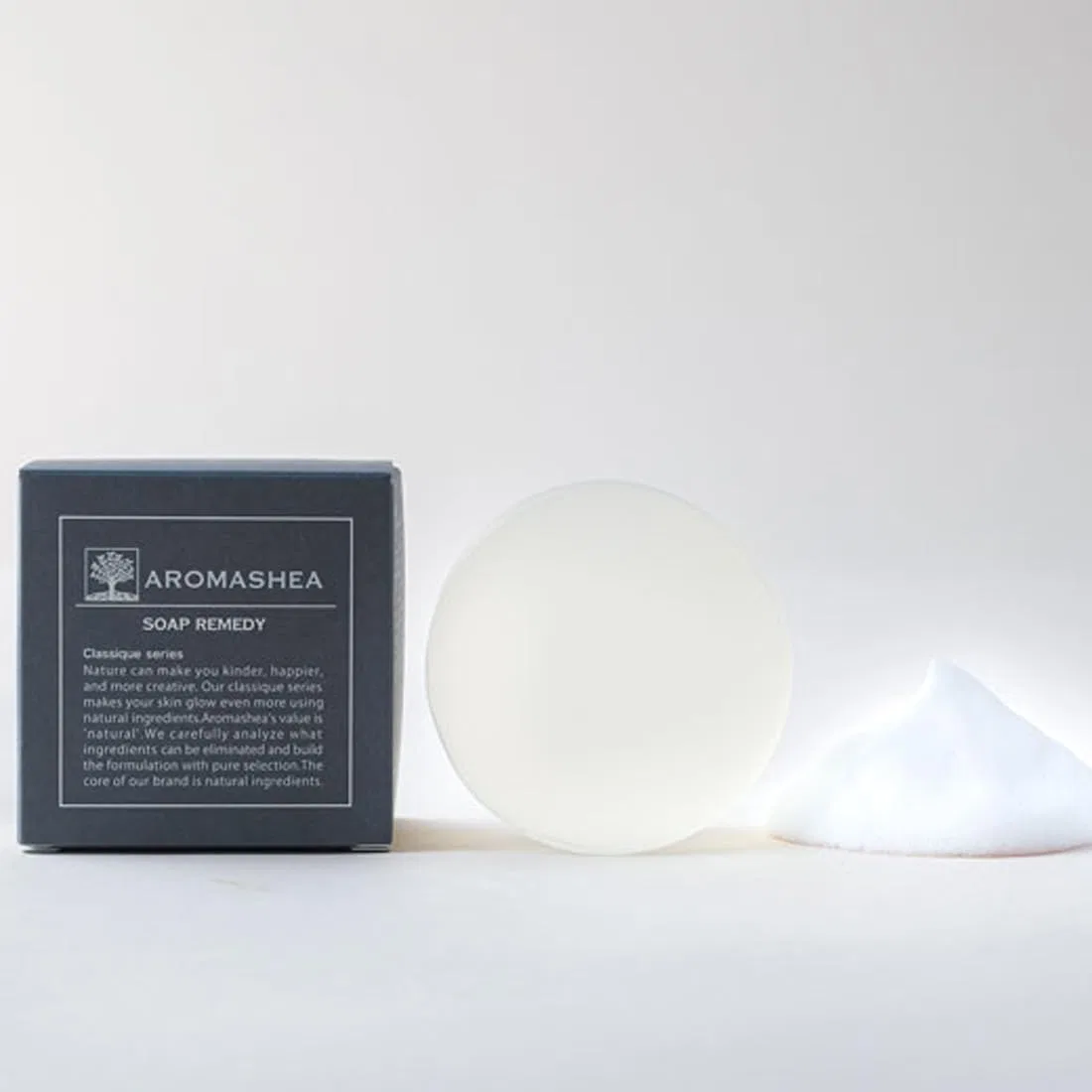 Мыло для лица Aromasia, очищающее, на растительной основе, 120 г — фото 3
