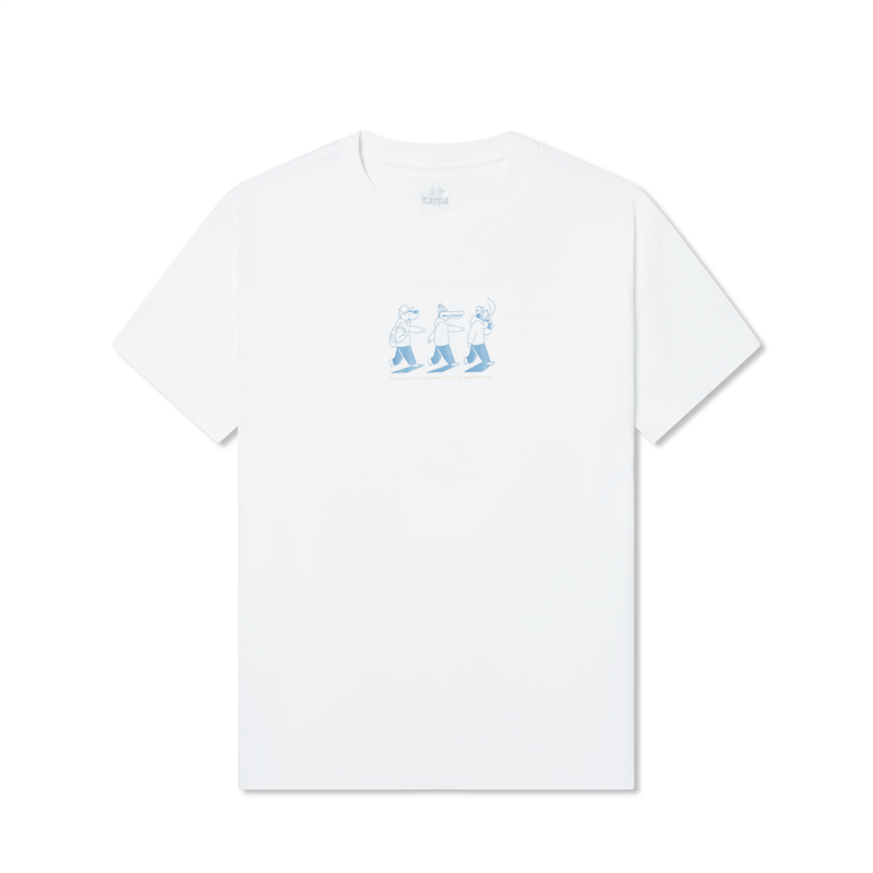 

Футболка унисекс отбеленная Kappa