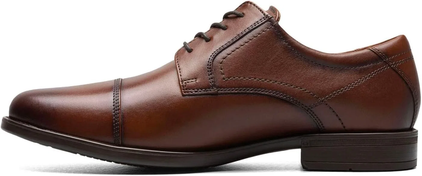 Мужские классические туфли Florsheim Medfield Cap Toe Oxford, черные — фото 4