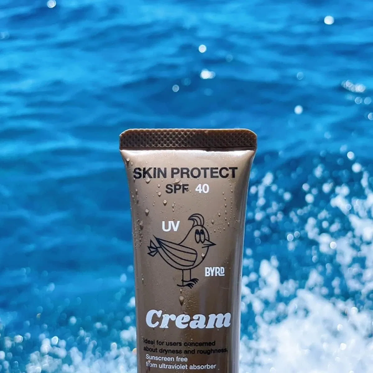 Солнцезащитный крем для лица SPF40 PA+++ BYRD, 40 мл, коричневый — фото 2