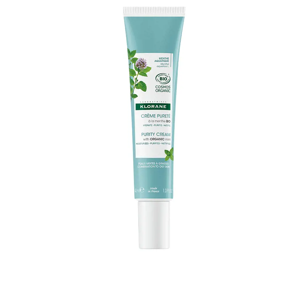

Крем для лица Menta bio crema purificante Klorane, 40 мл.