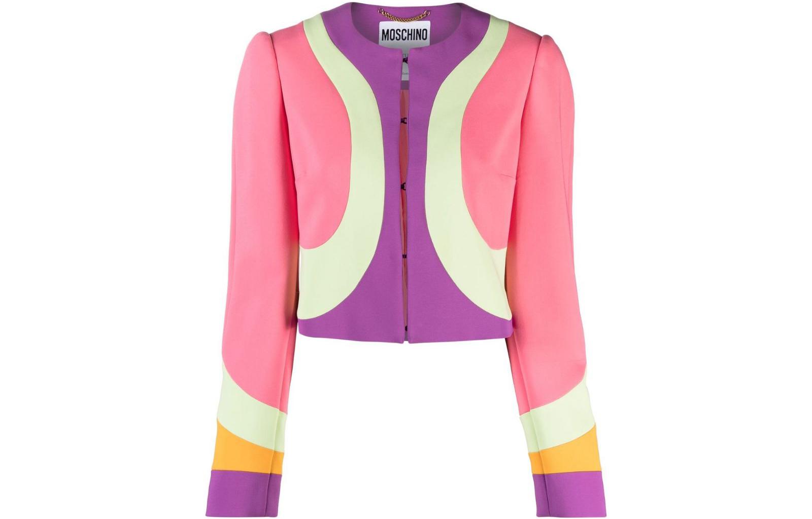 

MOSCHINO Куртка женская разноцветная, Multicolor