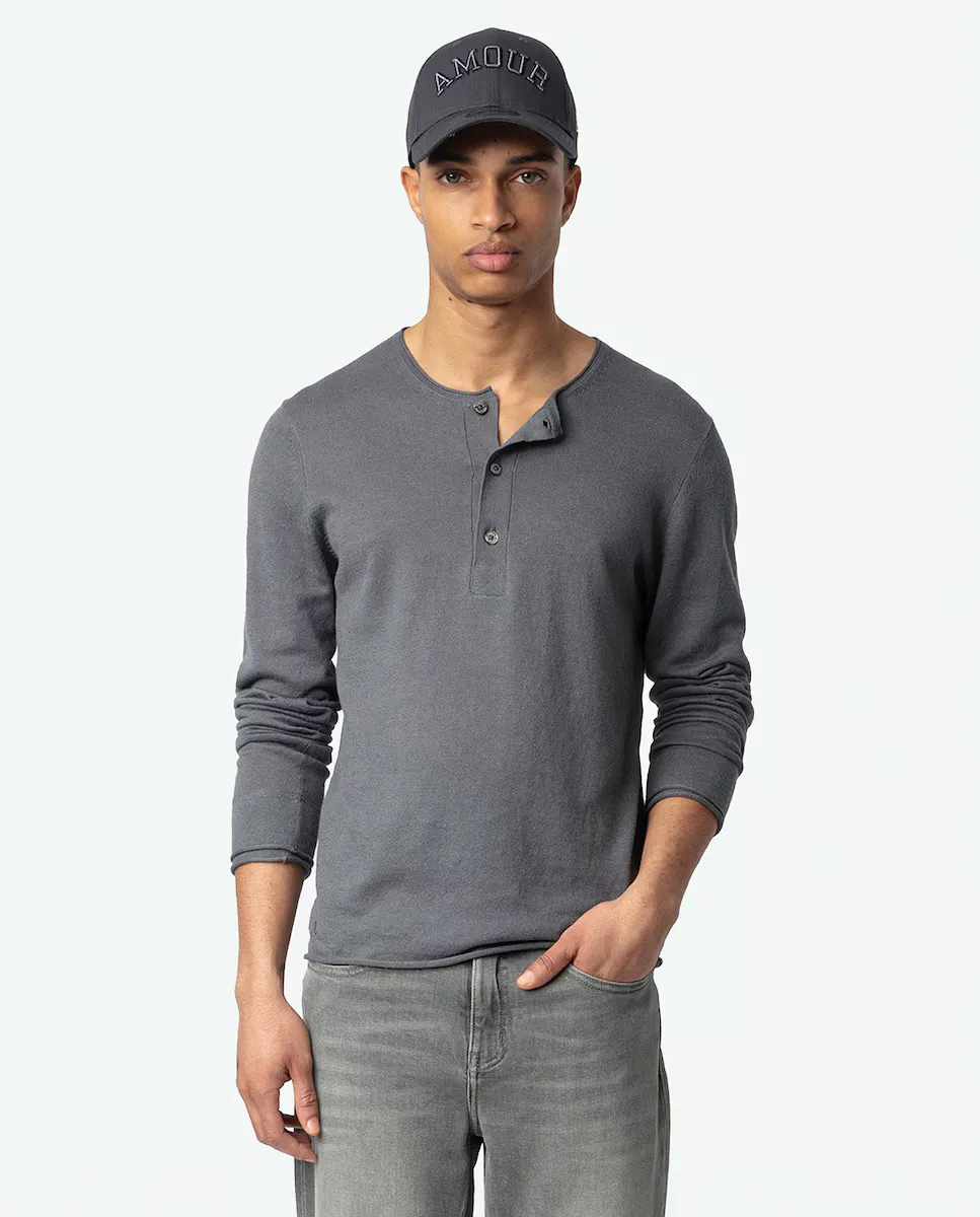 

Длинный мужской джемпер Veiss Zadig & Voltaire, светло-зеленый