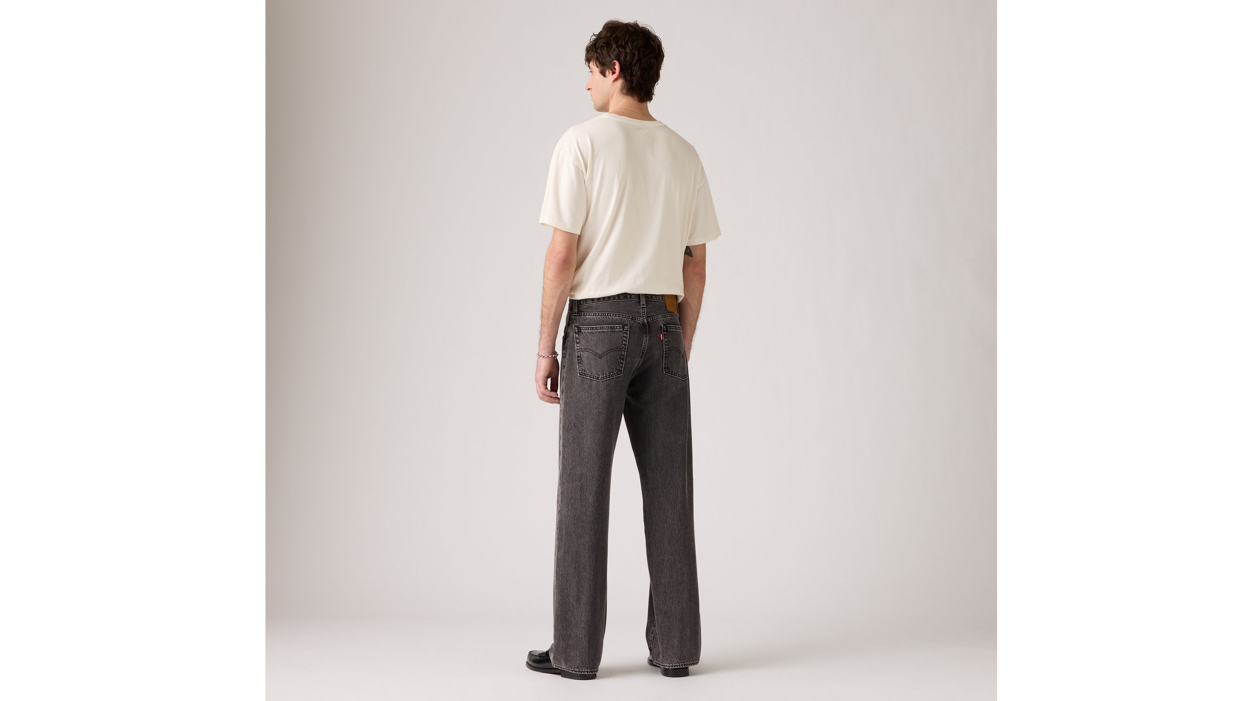 567 Свободные расклешенные мужские джинсы Levi's, Goodbye Darling - Black — фото 3