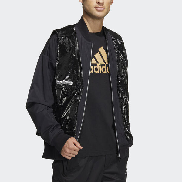 Куртка adidas x Transformers Crossover CNY Sports 2 In 1 Vest Jacket Black, черный — фото 2