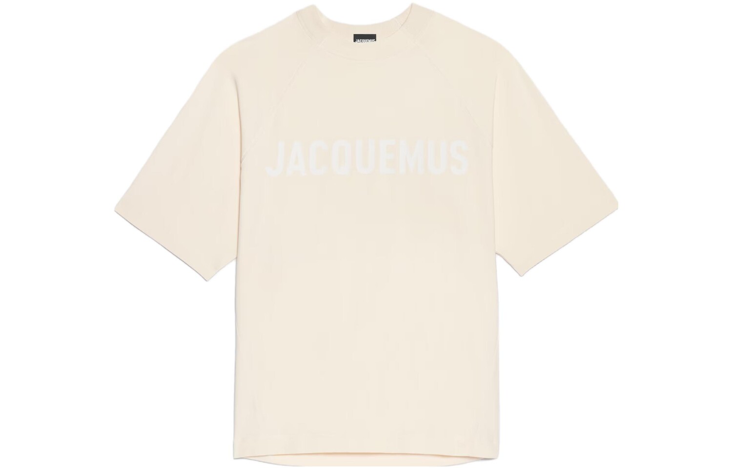 

Футболка мужская бежевая Jacquemus, бежевый