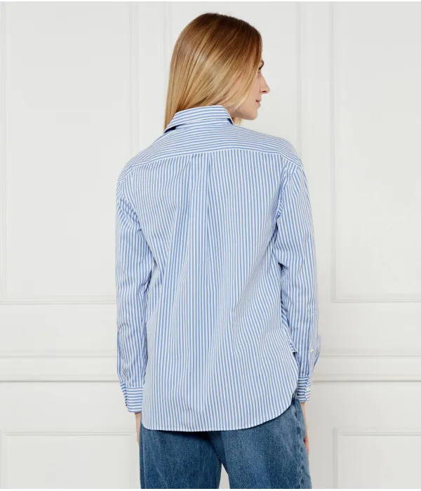 Рубашка Relaxed fit Polo Ralph Lauren, синий — фото 4