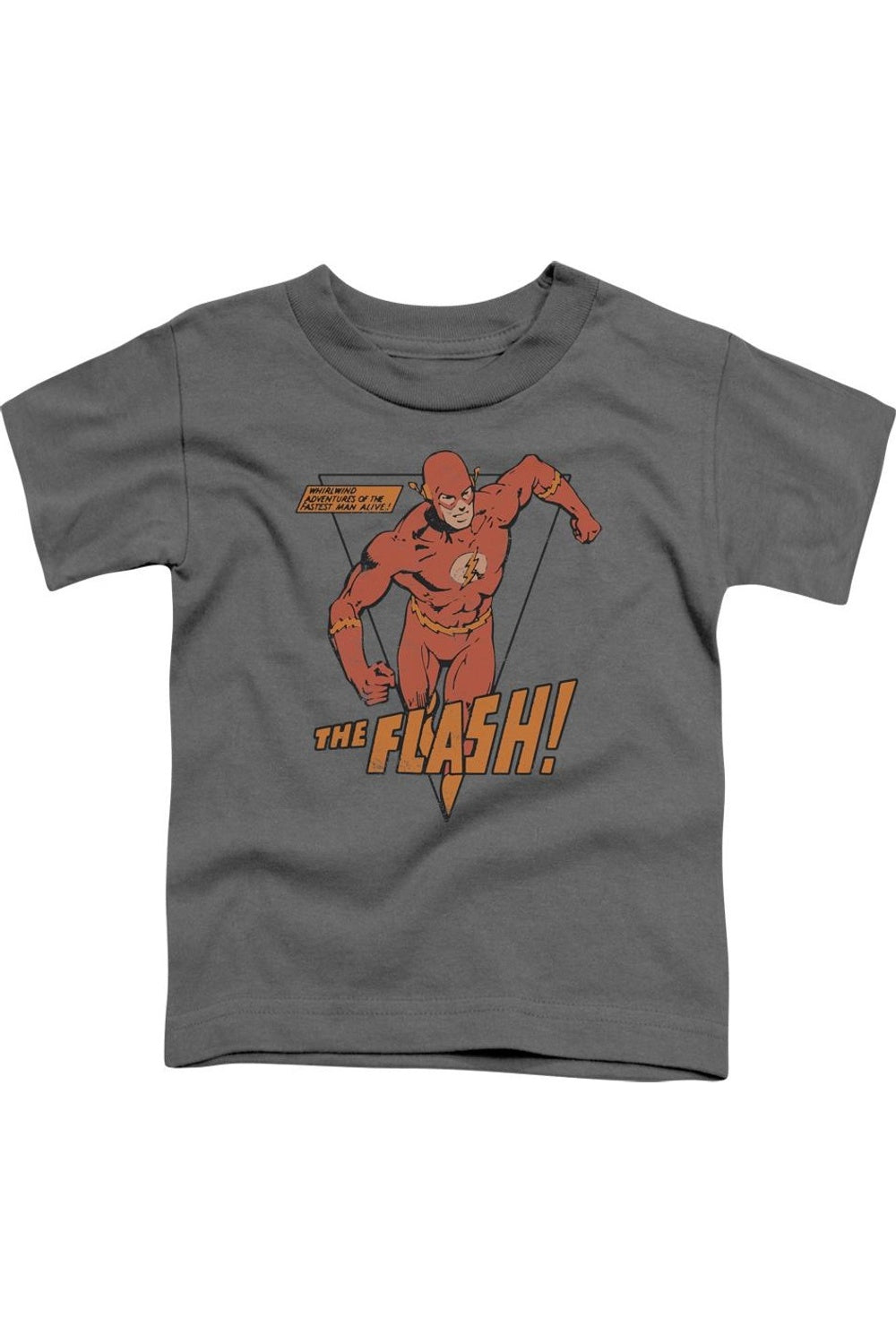 

Футболка DC Comics Flash с принтом вихря для детей Gildan, Charcoal