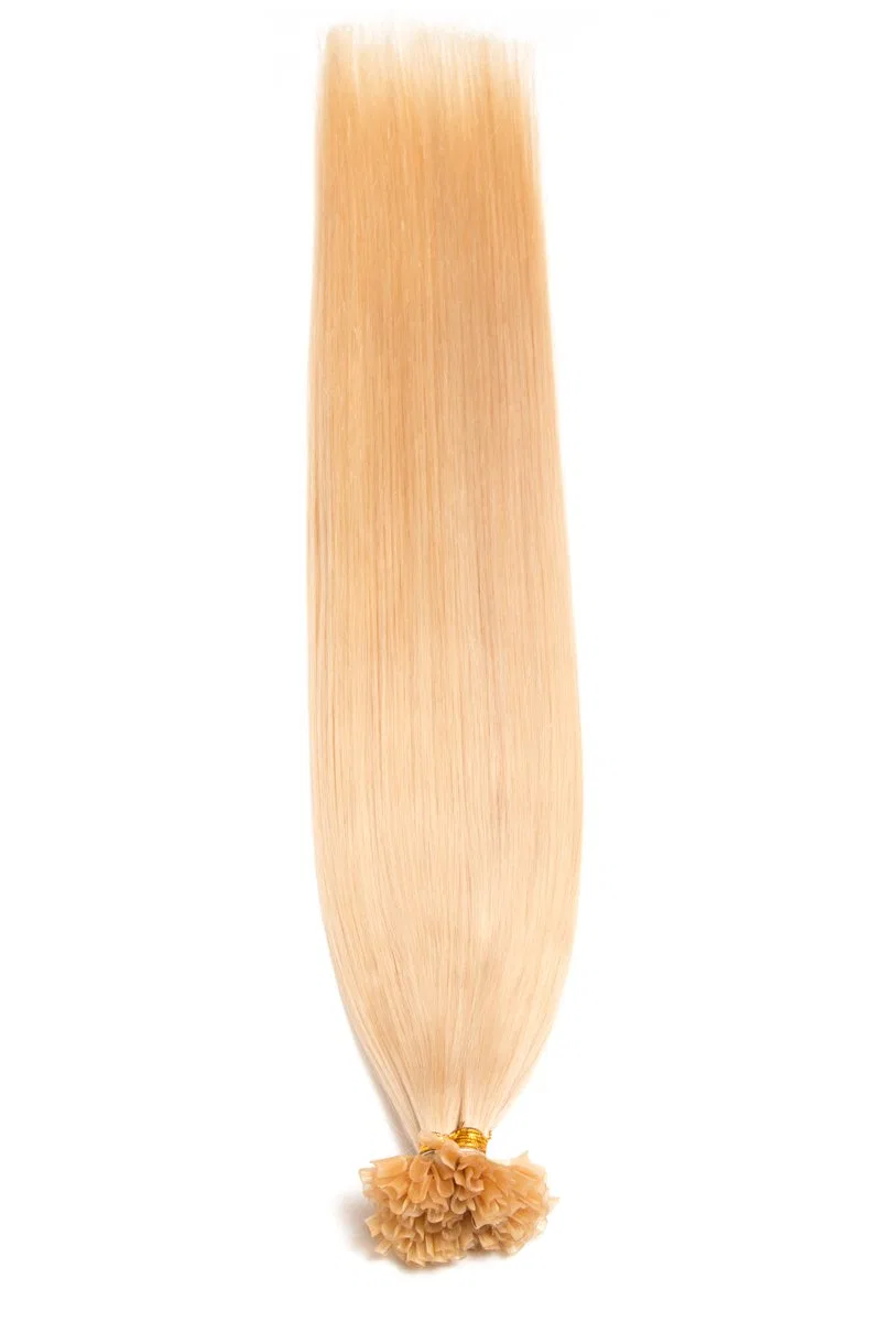 Белые блонд-наращивания из 100% натуральных волос Remy Glamxtensions — фото 3