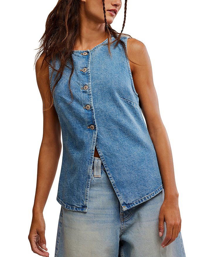 

Жилет Aimee Free People, синий