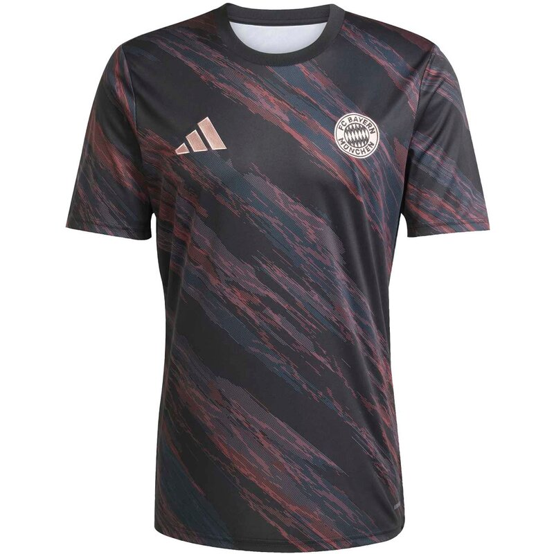 

Футболка болельщика «Баварии» Мюнхен 25/26 перед матчем Adidas, черный
