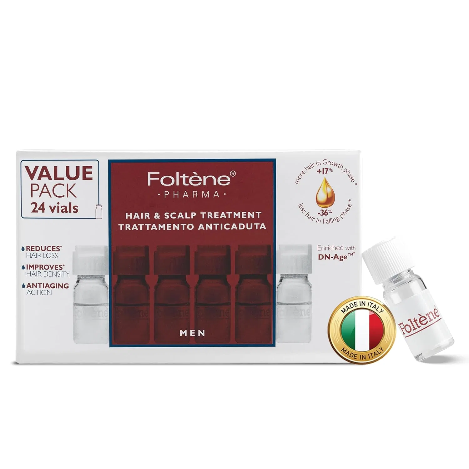 Средство для лечения волос и кожи головы Foltene Pharma для мужчин Foltene