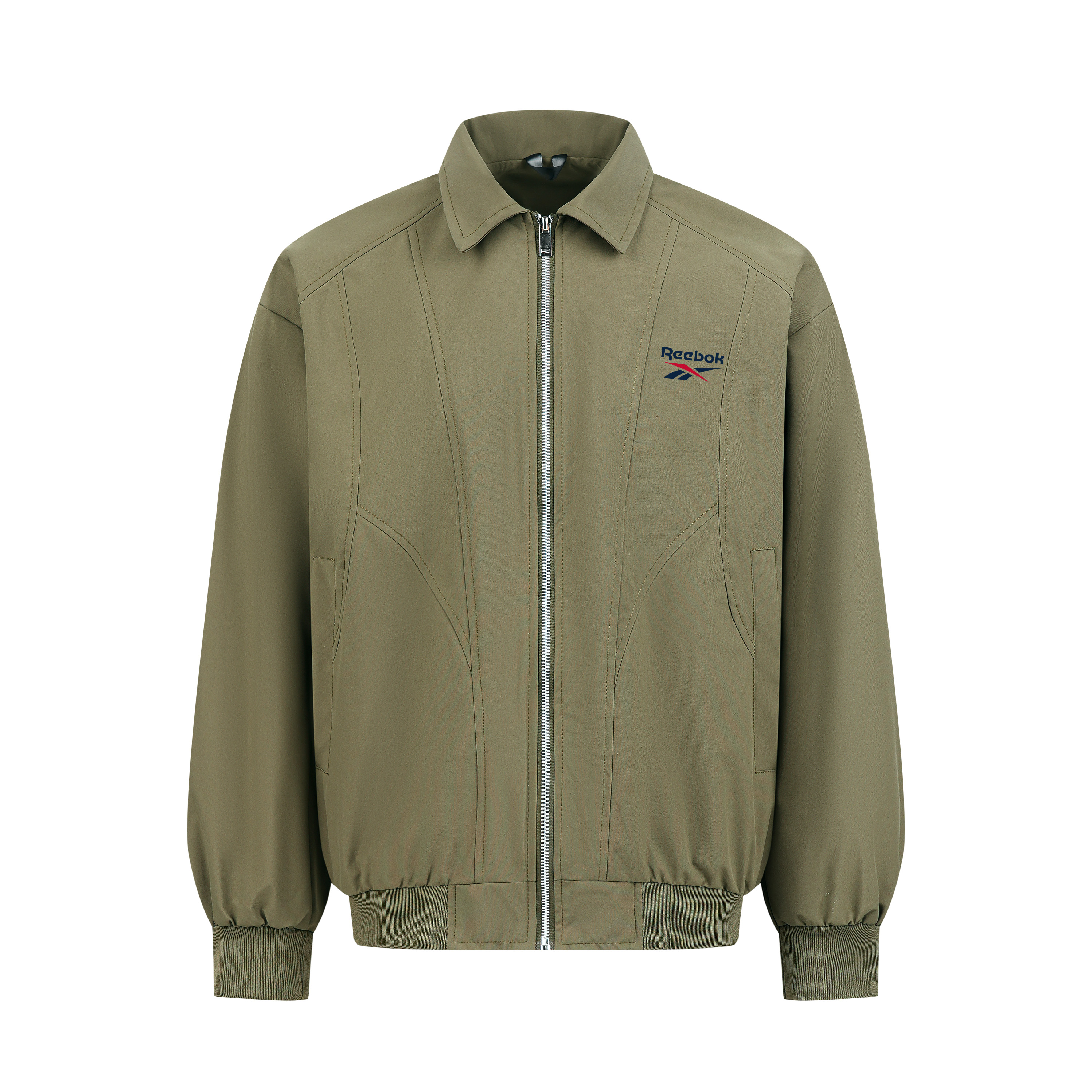 

Куртка Unisex Lapel Moderate Reebok, antique moss зеленый