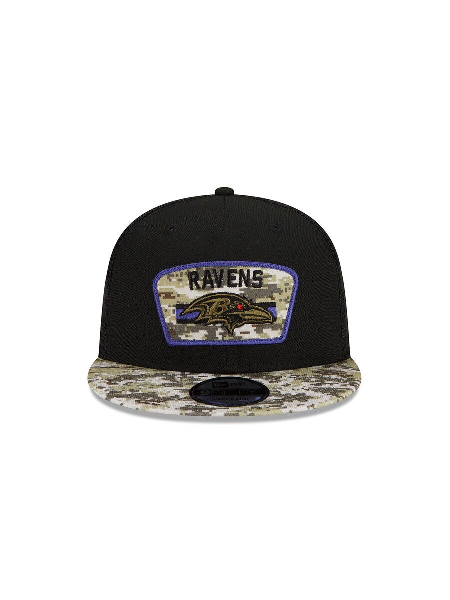 

Спортивная кепка NEW ERA 9FIFTY Salute To Service 950 Baltimore Ravens, черный