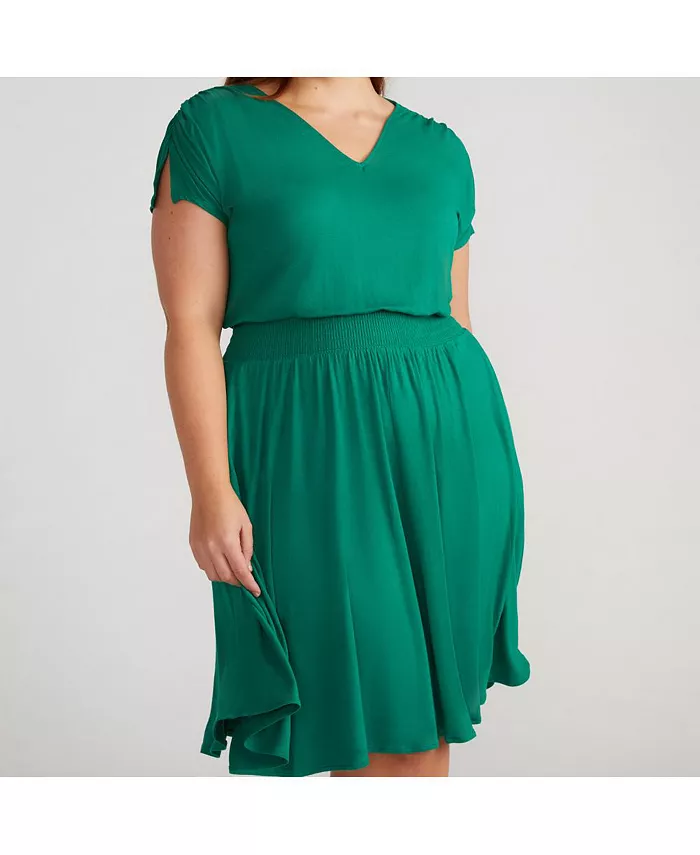 

Женское платье Minetta Liquid Jersey Universal Standard, зеленый