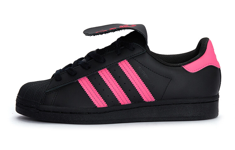 

Кроссовки Adidas Originals Superstar Series Skateboard Shoes Unisex Low-Top Black Pink