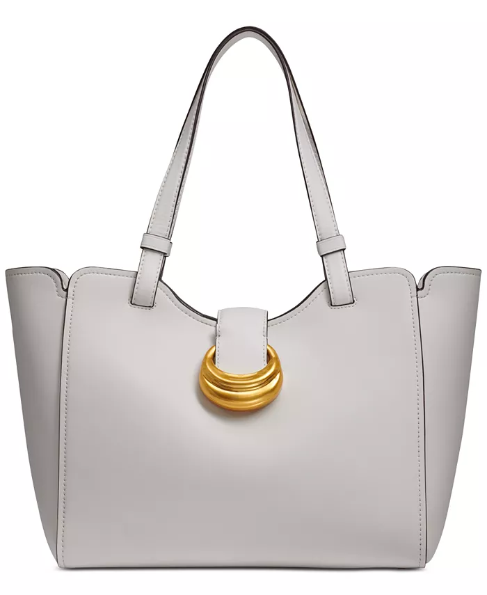 

Сумка-тоут Small Valley Stream с пряжкой Donna Karan New York, белый
