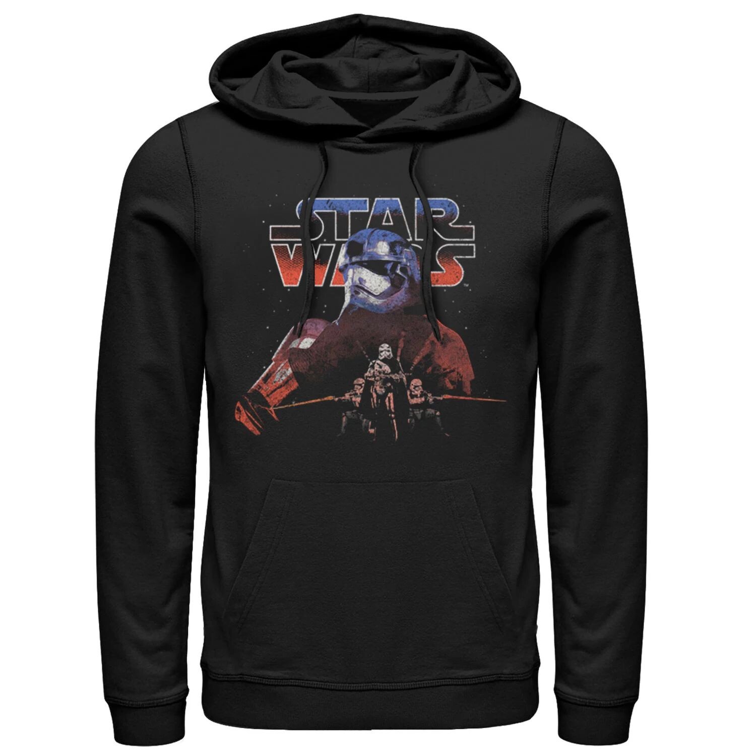 

Мужской пуловер с капюшоном и коллажем в стиле «Звездных войн» Star Wars