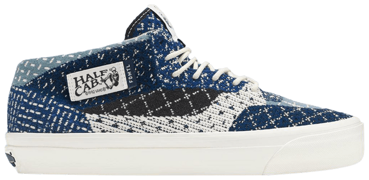 

Кроссовки Vans FDMTL x Half Cab 33 Engineered Knit 'Sashiko Pack', синий