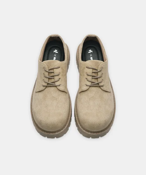 Мужские туфли Bold Toe Derby 6FT песочного цвета — фото 4