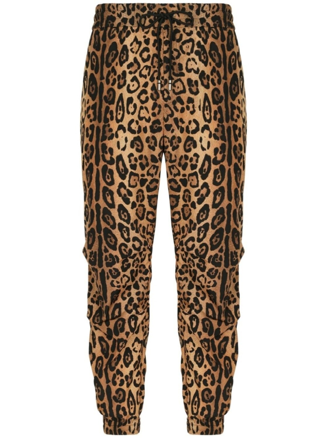 

Dolce & Gabbana спортивные брюки с леопардовым принтом, коричневый