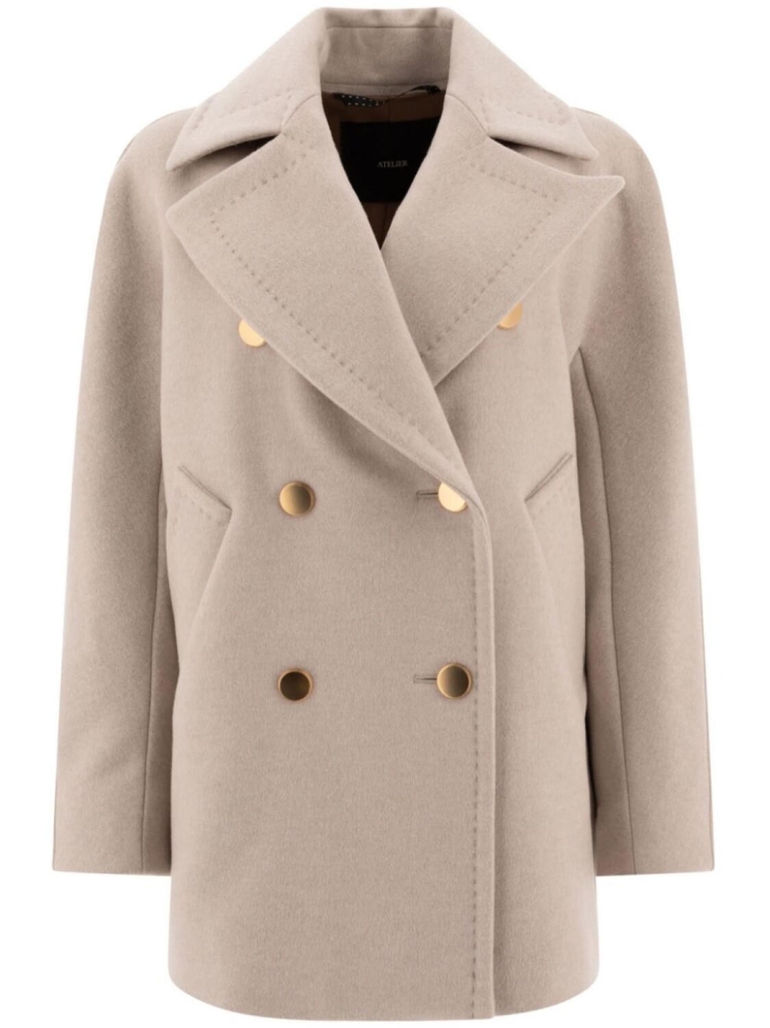 

Кашемировое пальто Max Mara, серый