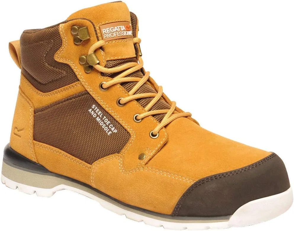 Ботинки Regatta Professional Dust Storm SBP Sicherheitsstiefel mit Stahlkappe, Skin-Coloured