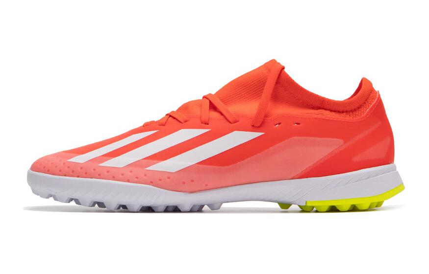 

Crazyfast League Turf Solar Red Cloud White Team Solar Yellow GS Adidas, белый