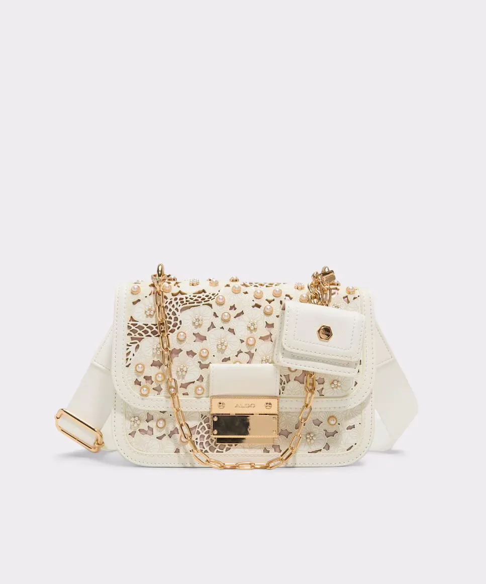 

Женская сумка через плечо с металлической застежкой Aldo, цвет Crudo